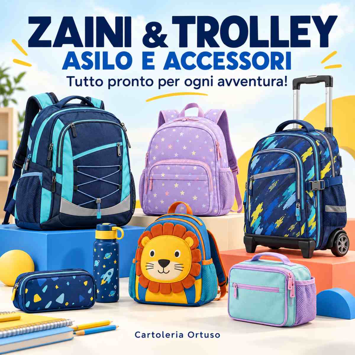 Zaini borse e accessori